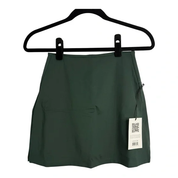 Girlfriend Collective High Rise Sport Skort in Green Size Small NWT - Picture 4 of 12